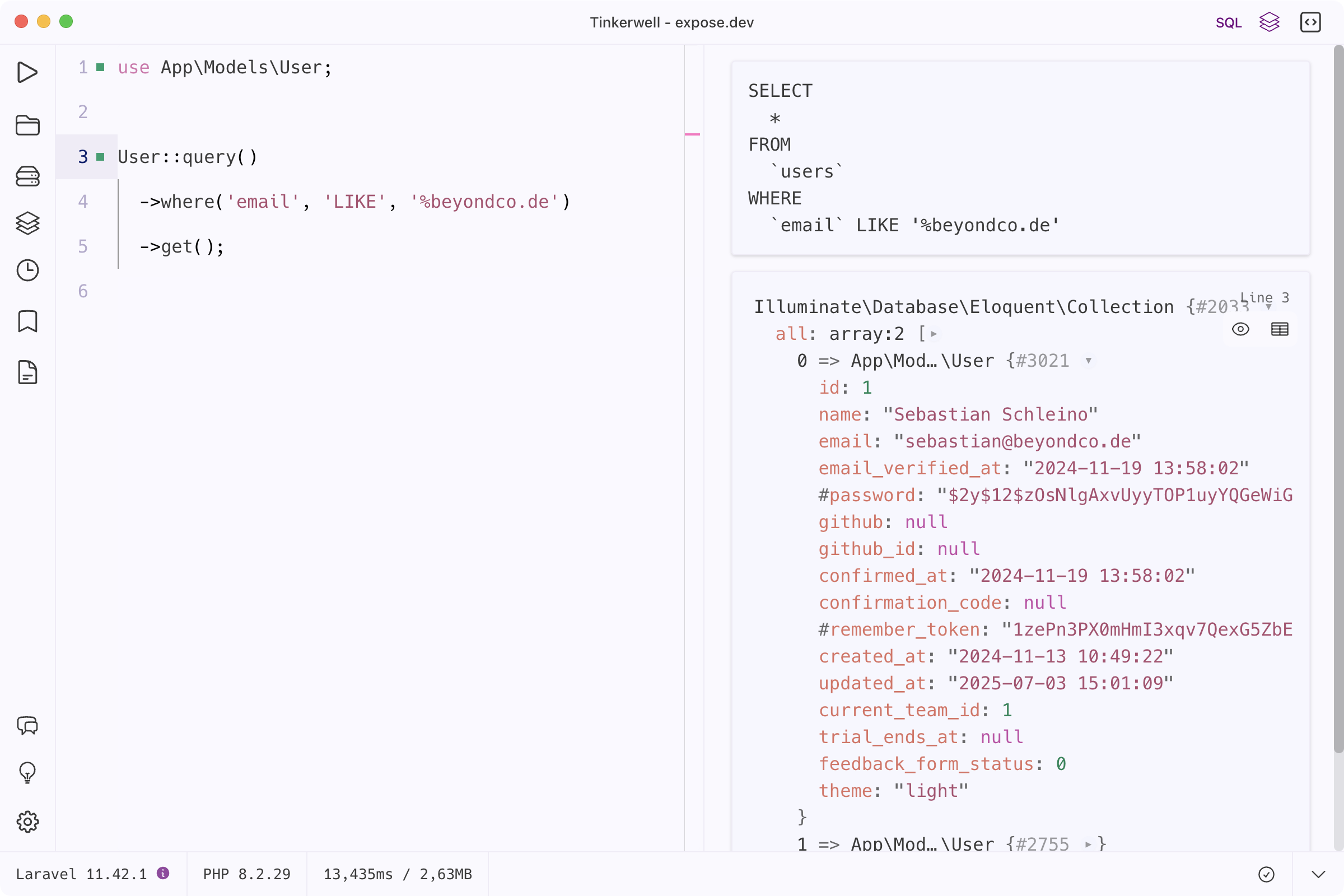Detail Dive SQL